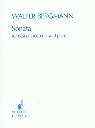 Sonata for descant recorder and piano