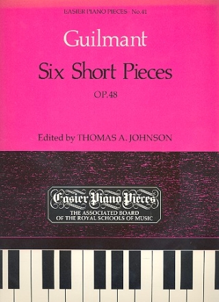 6 short Pieces op.48 for piano