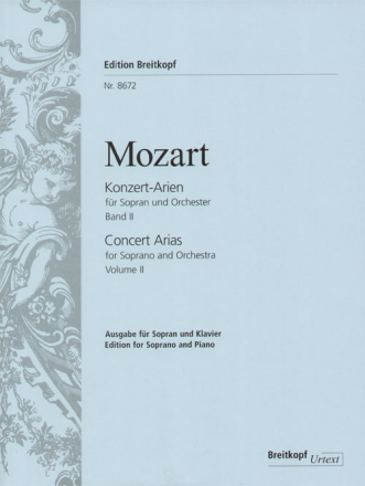 Konzert-Arien fr Sopran und Orchester fr Sopran und Klavier