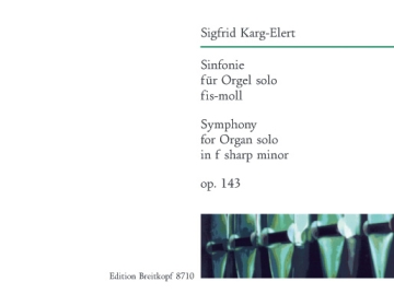 Sinfonie fis-Moll op.143 fr Orgel