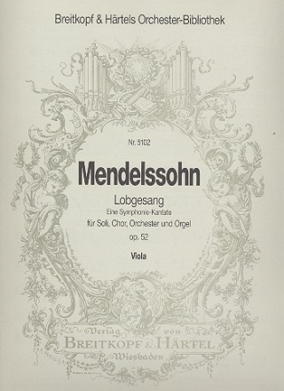 Sinfonie Nr.2 op.52 fr Soli, gem Chor, Orchester und Orgel Viola