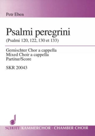 Psalmi peregrini fr gemischten Chor (SATB) Chorpartitur