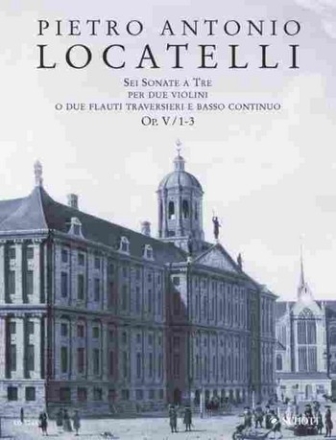 6 sonate a tre op.5 vol.1 (Nr.1-3) fr 2 Violinen (Flte) und Bc