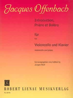 Introduction prire et bolero fr Violoncello und Klavier