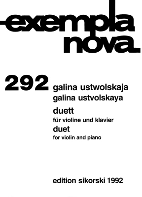 Duett fr Violine und Klavier