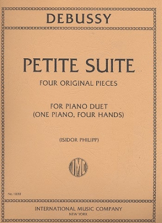 Petite Suite for piano 4 hands