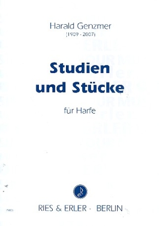 Studien und Stcke fr Harfe