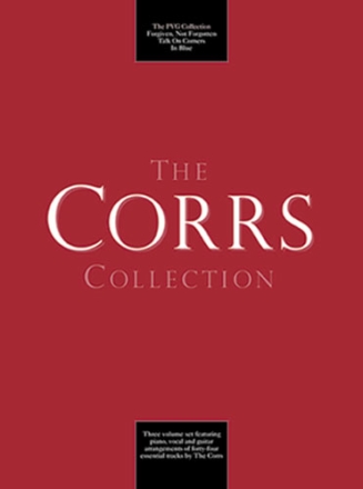 The Corrs Collection: 3 volume set featuring piano/vocal/guitar arrangements of 44 essential tracks by The Corrs