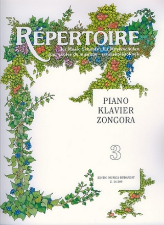 Repertoire fr Musikschulen Band 3 fr Klavier