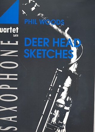 Deer Head Sketches for 4 saxophones (SATB) score and parts