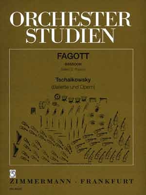 Orchesterstudien Fagott Ballette und Opern