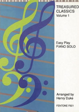 Treasured Classics vol.1 for piano solo (easy play)