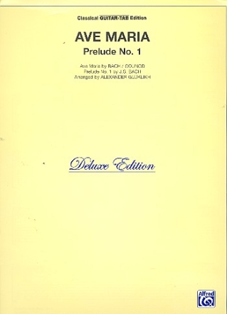 Ave Maria for classical guitar (classical guitar tablature edition)