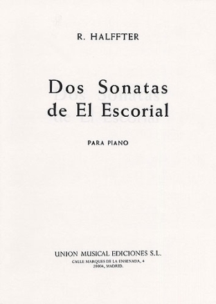 2 Sonatas de El Escorial para piano