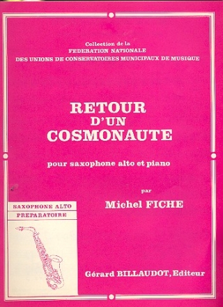 Retour d'un cosmonaute pour saxophone alto et piano