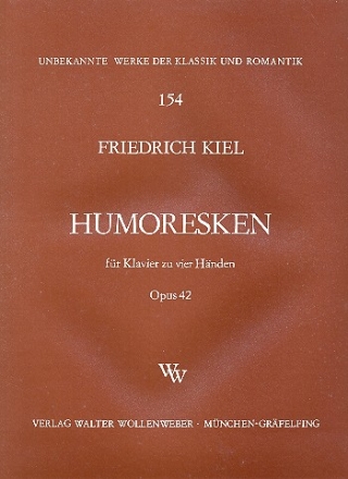 Humoresken op.42 fr Klavier zu 4 Hnden