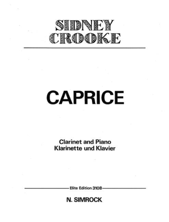 Caprice fr Klarinette und Klavier