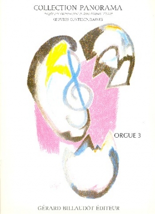 Collection panorama vol.3 pour orgue (oeuvres contemporaines)