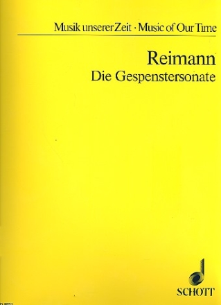 Die Gespenstersonate Eine Kammeroper Dirigier- und Studienpartitur