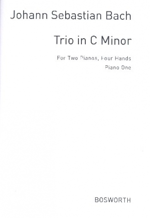 Trio c minor from short organ trio for 2 pianos Verlagskopie