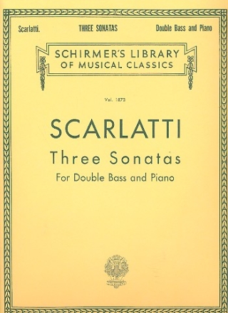 3 sonatas for double bass and piano