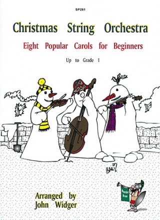 Christmas String Orchestra 8 popular Carols for Beginners