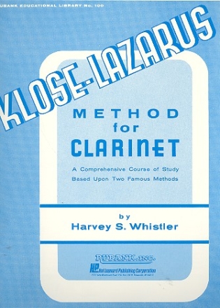 Method for Clarinet comprehensive course after klose-lazarus