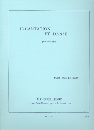 Incantation et danse pour flte seule