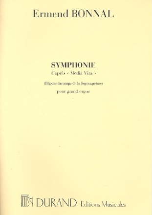 Symphonie d'aprs Media vita pour grand orgue