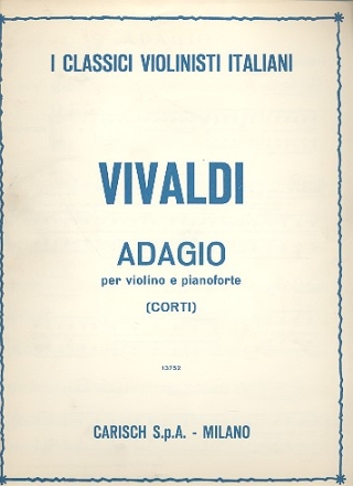 Adagio per violino e pianoforte