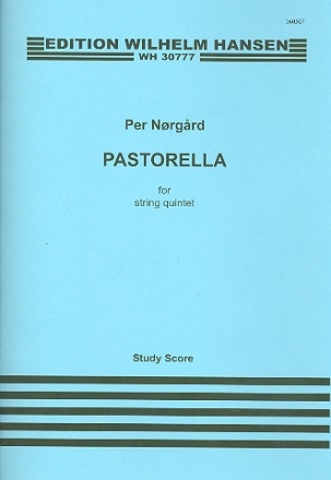 Pastorella for 2 violins, viola, 2 violoncellos (string orchestra) study score