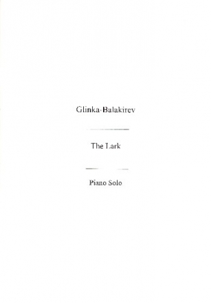 The Lark for piano