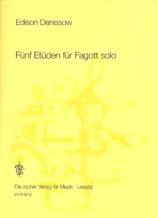 5 Etden fr Fagott solo