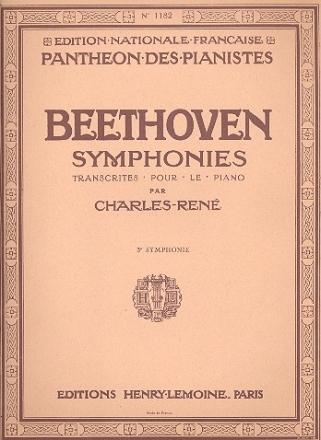 Symphonie no.3 op.55  pour piano