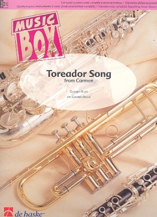 TOREADOR SONG FUER VARIABLES BLAESERQUARTETT PARTITUR+STIMMEN