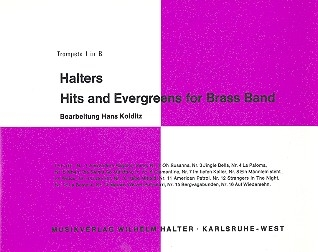 Halters Hits and Evergreens Band 1 fr Blasorchester Trompete 1