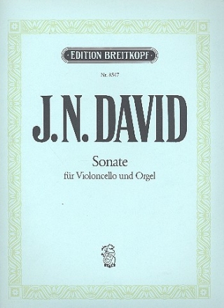 Sonate fr Violoncello und Klavier