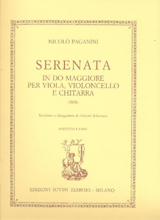 Serenata do maggiore  per viola, violoncello e chitarra