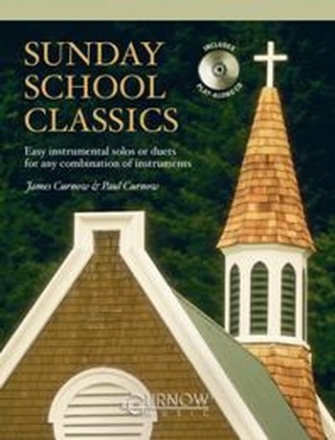 Sunday School Classics piano accompaniment easy instrumental solos or duets