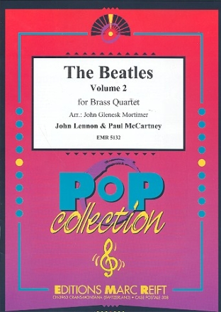 The Beatles vol.2 for brass quartet score and parts