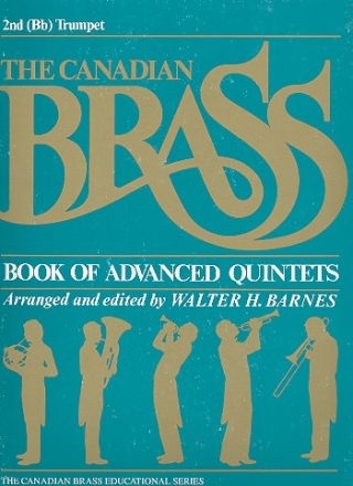 The Canadian Brass Book of advanced quintets trumpet 2