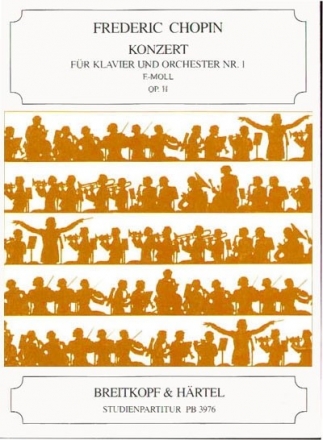 Konzert e-Moll Nr.1 op.11 fr Klavier und Orchester Studienpartitur