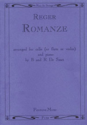 Romanze (1902) fr Violoncello (Flte/Violine) und Klavier