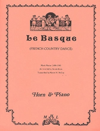 Le basque  for horn and piano