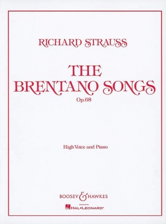 The Brentano songs op.68 for high voice and piano (dt)