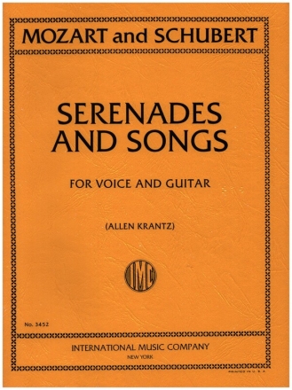 Serenades and Songs for voice and guitar (dt/en) KRANTZ, ALLEN, ED.