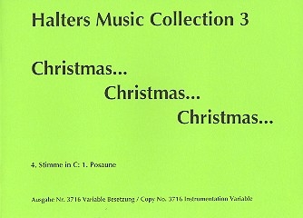 Christmas Christmas Christmas fr Blasorchester 4. Stimme in C (Pos1)