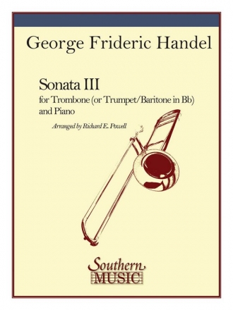 Sonata no.3 for trombone (baritone, trumpet in Bb) and piano