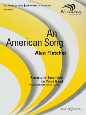 An American Song fr Blasorchester Partitur