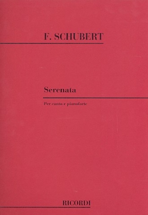 Serenata per canto e pianoforte